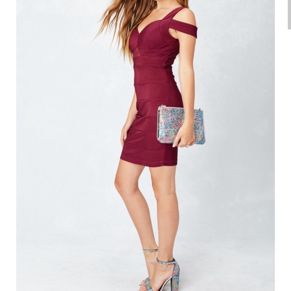 Emerald Sundae off the shoulder sweetheart bodycon